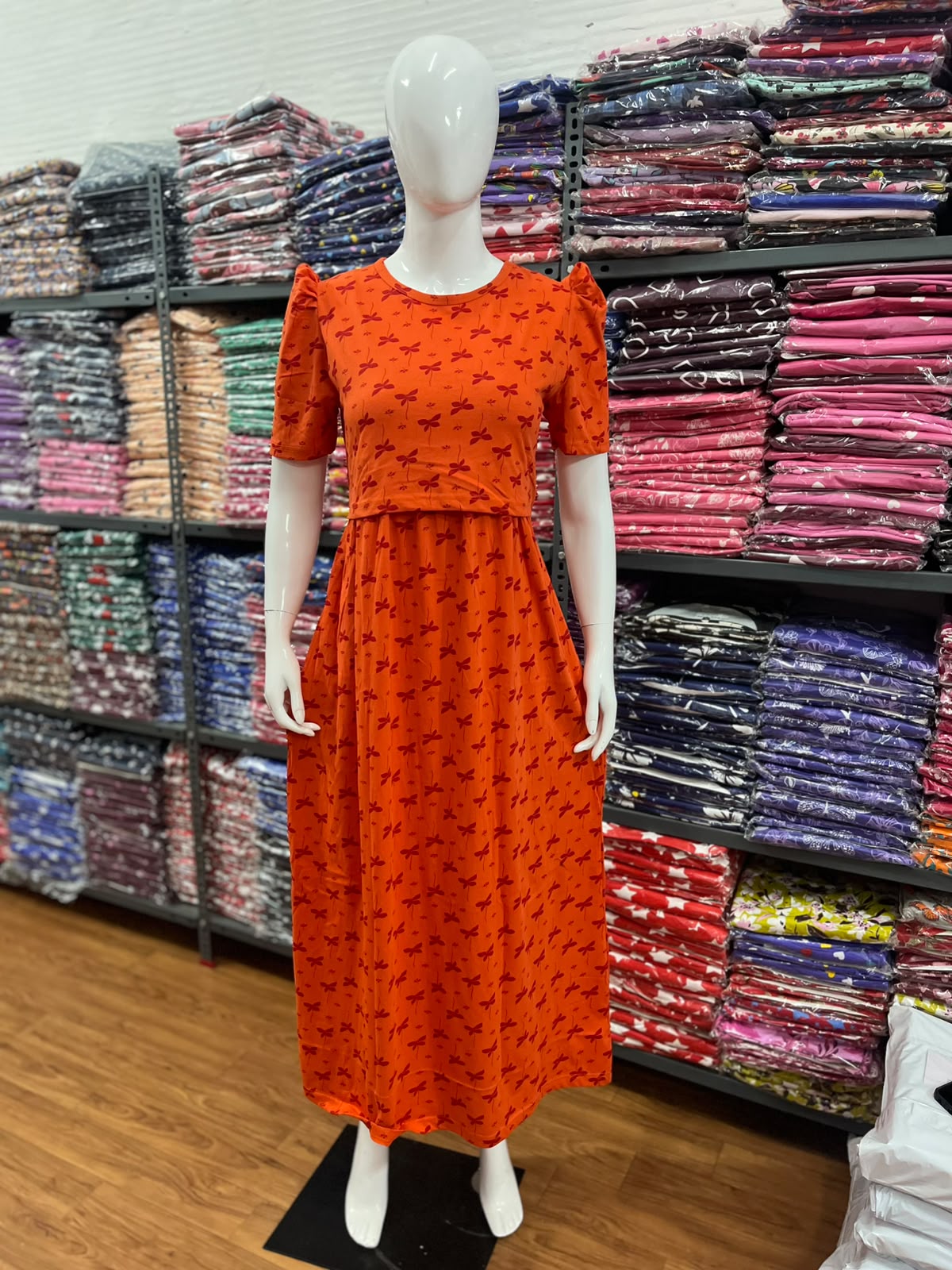 Zipless maternity and feeding wear - Full Length