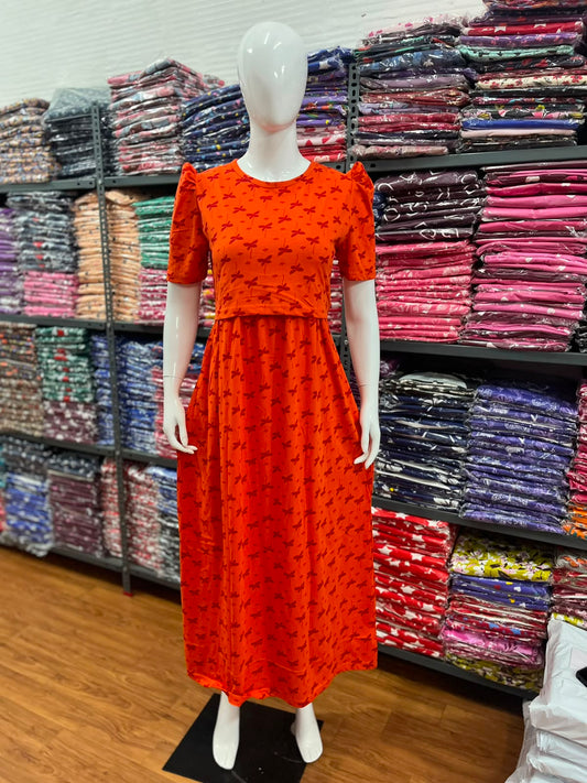 Zipless maternity and feeding wear - Full Length angel