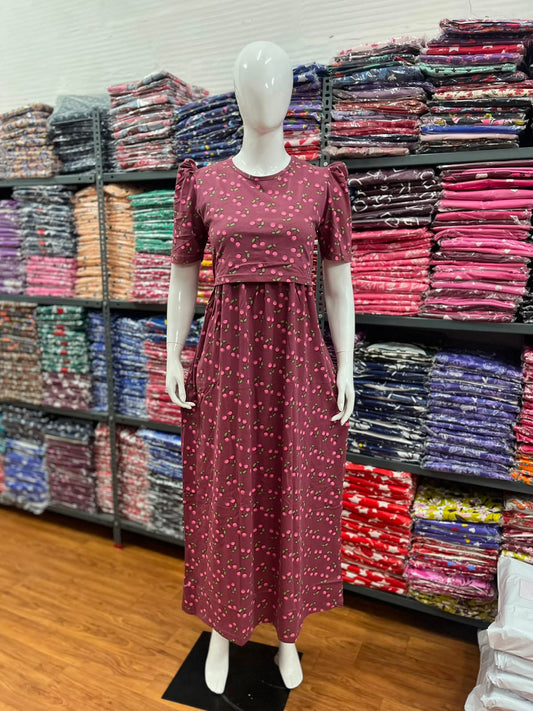 Zipless maternity and feeding wear - Full Length 🍒