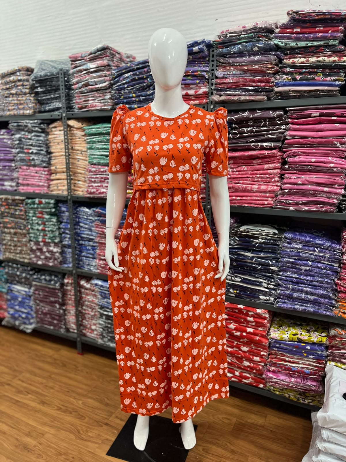 Zipless maternity and feeding wear - Full Length