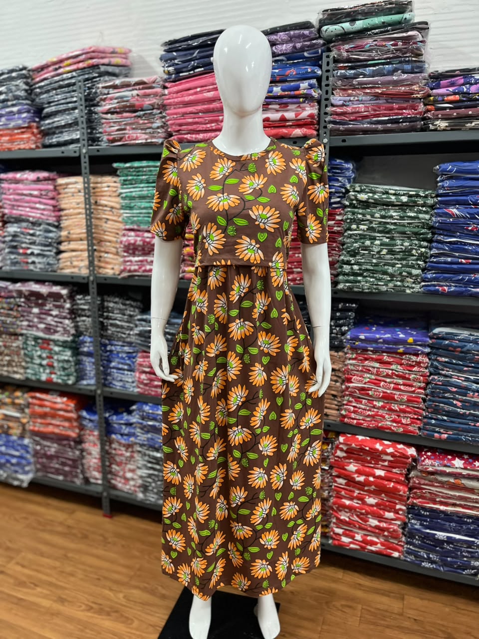 Zipless maternity and feeding wear - Full Length