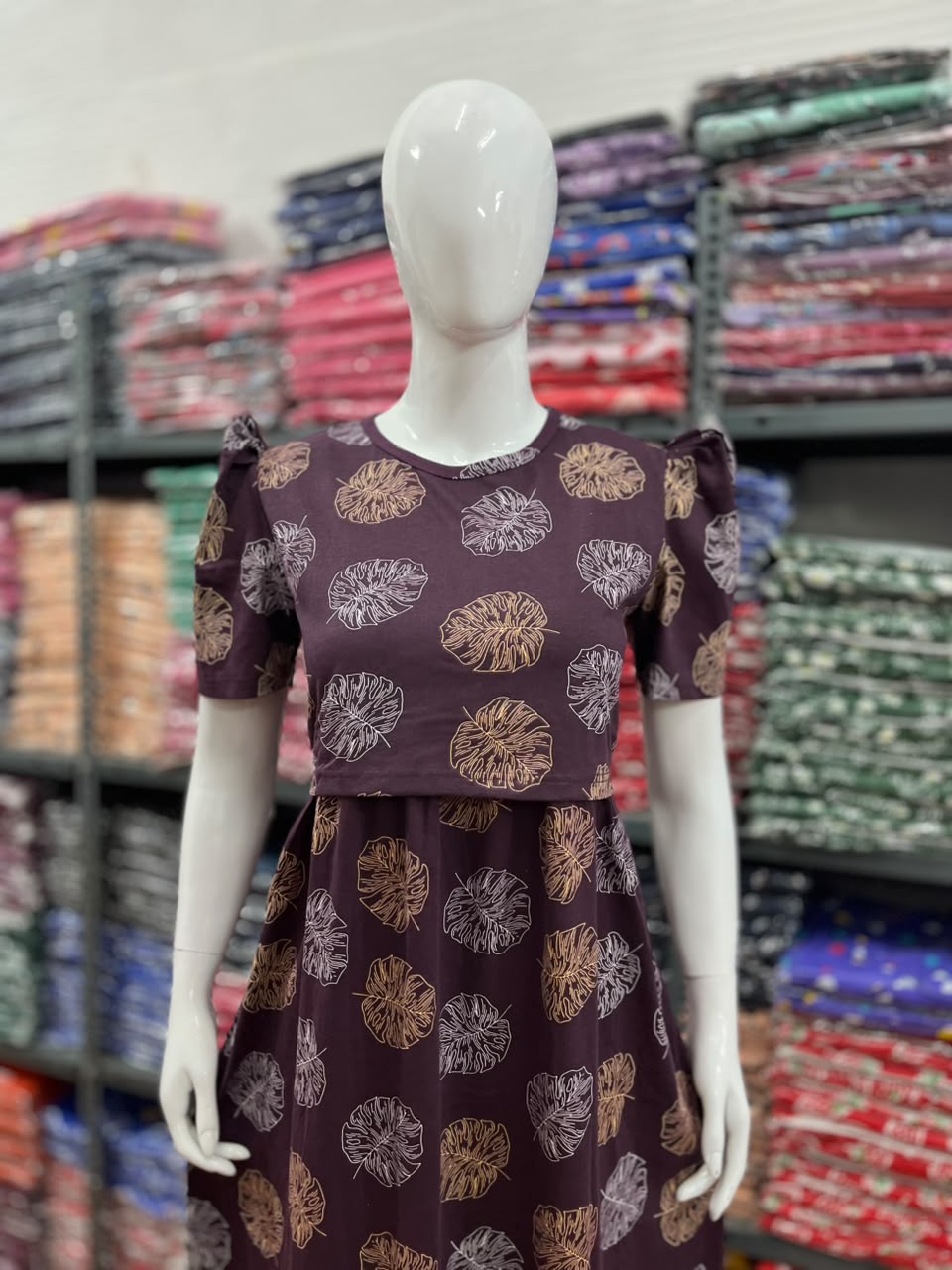 Zipless maternity and feeding wear - Full Length