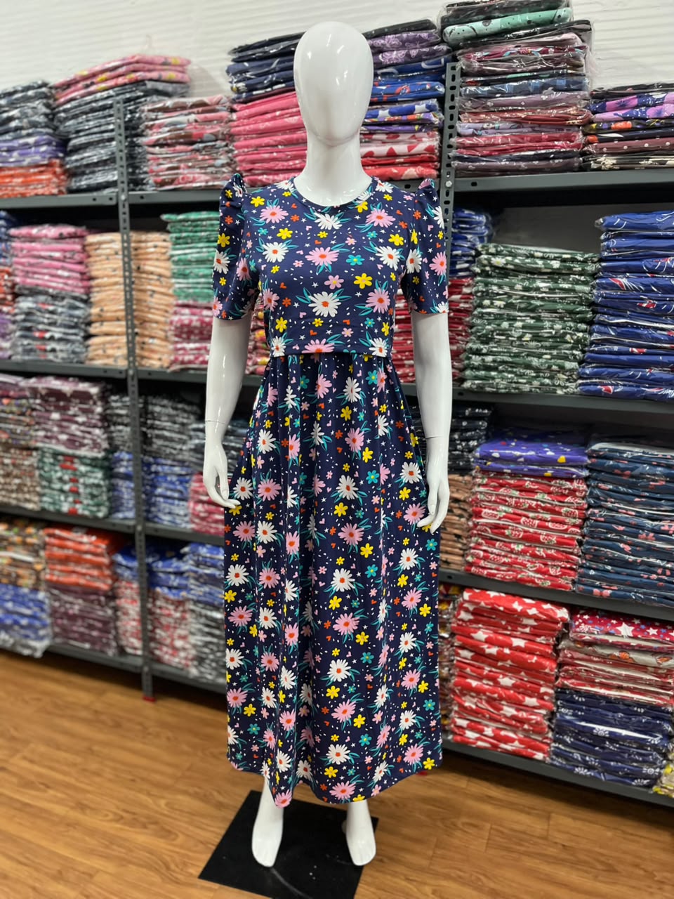 Zipless maternity and feeding wear - Full Length
