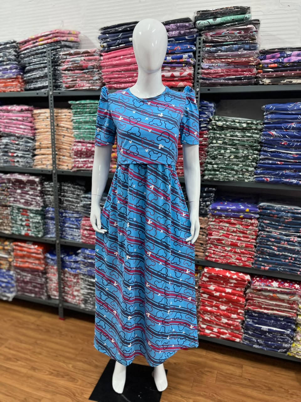 Zipless maternity and feeding wear - Full Length