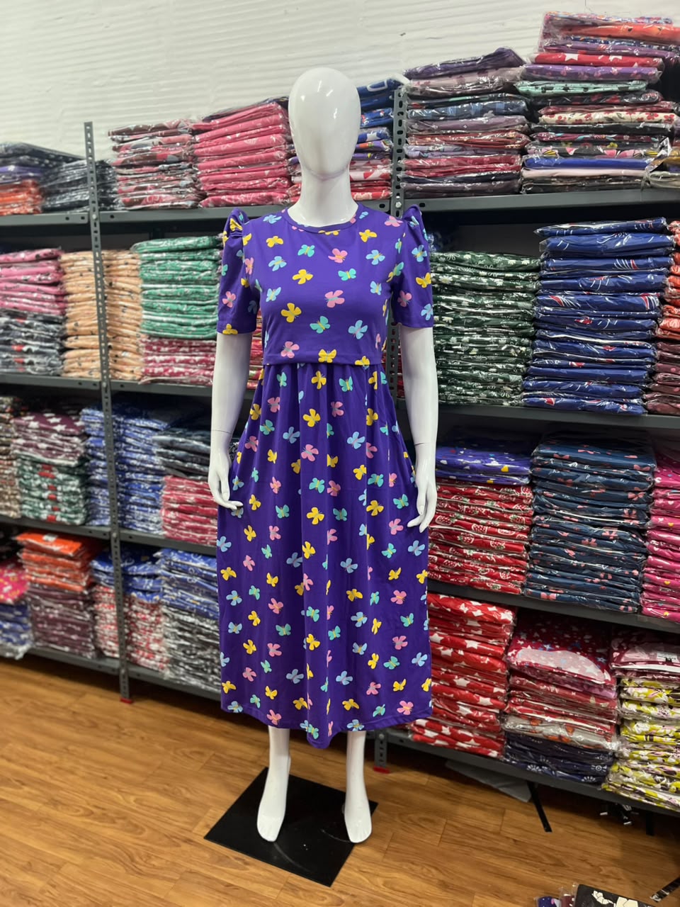 Zipless maternity and feeding wear - ankle length
