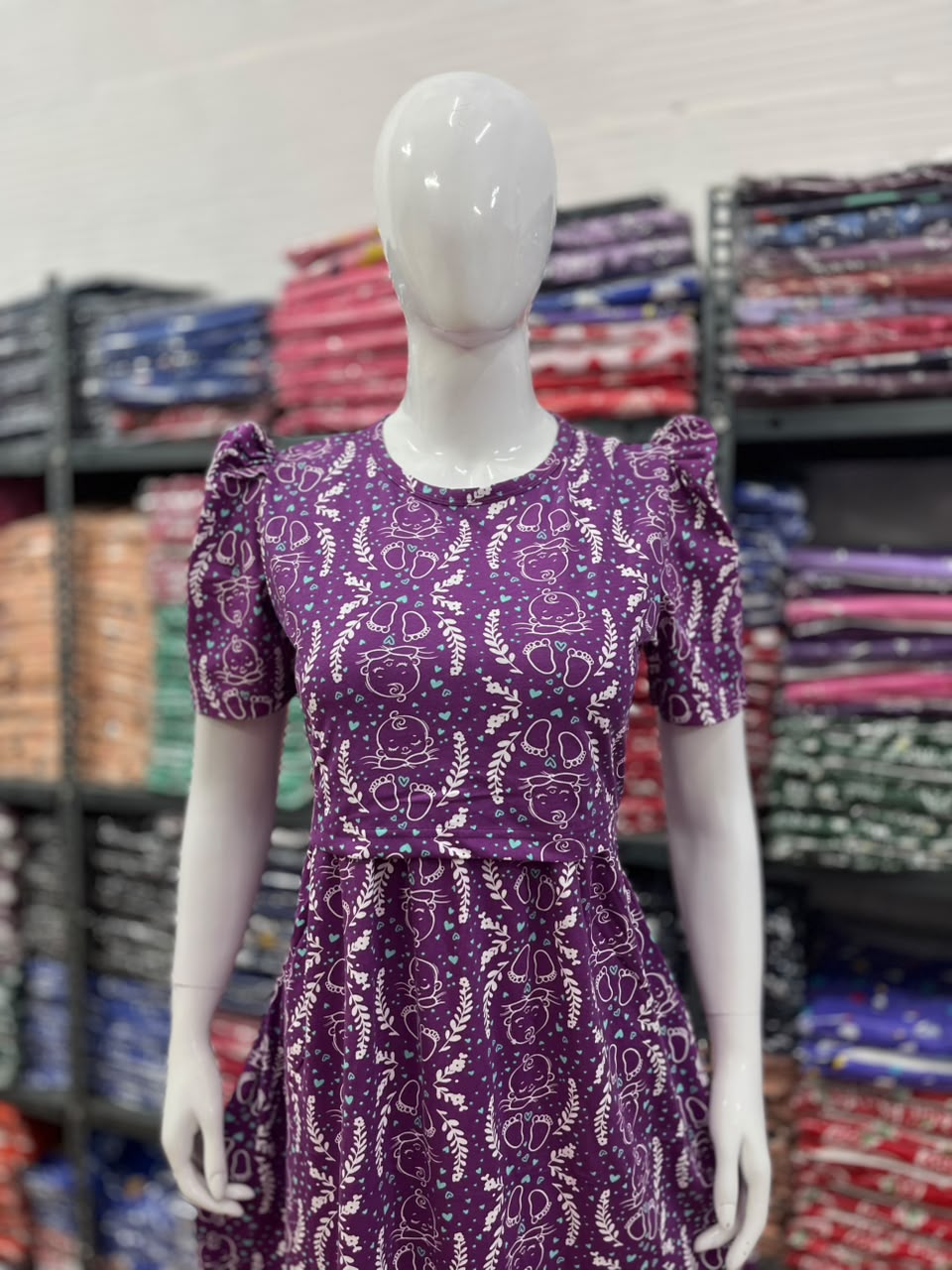Zipless maternity and feeding wear - ankle length (.  )
