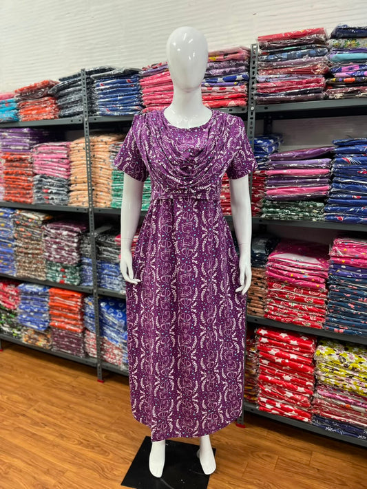 Shawl Type Zipless Maternity Wear Full Length (.  )