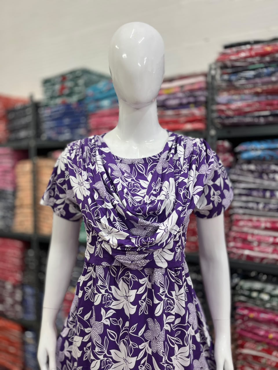 Shawl Type Zipless Maternity Wear Full Length w le