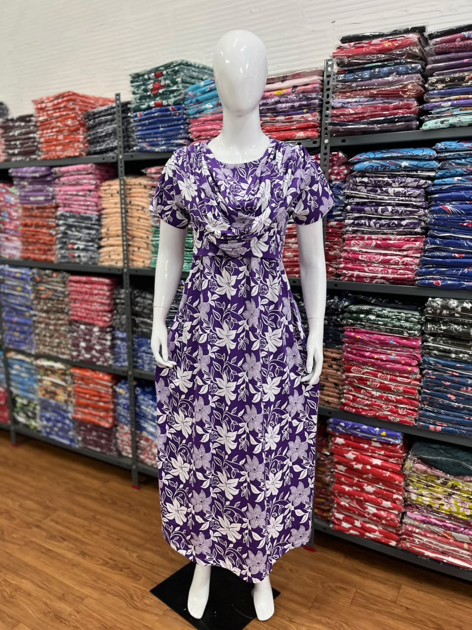Shawl Type Zipless Maternity Wear Full Length w le