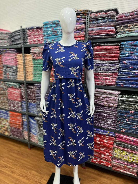 Zipless maternity and feeding wear - ankle length tom