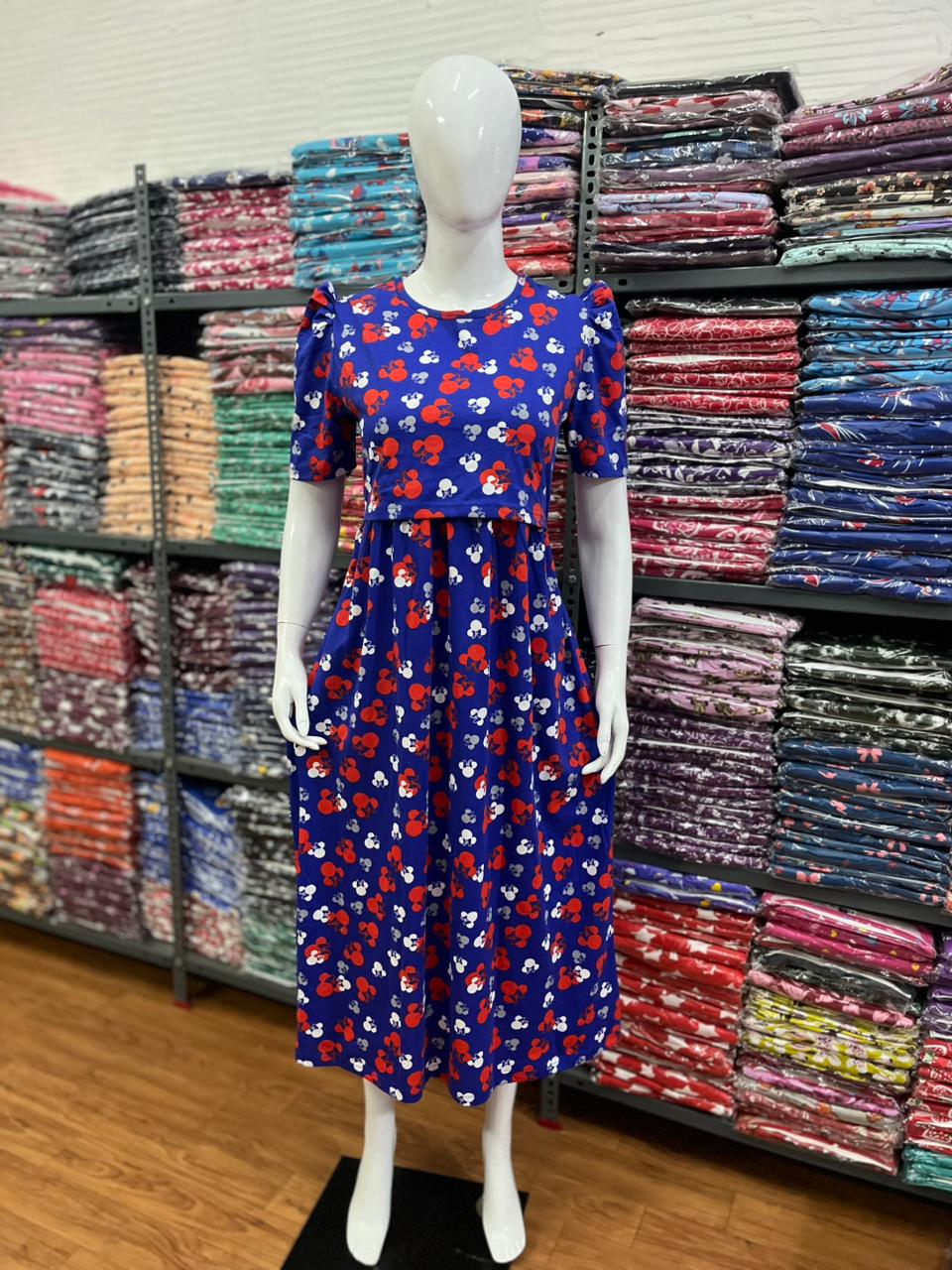 Zipless maternity and feeding wear - ankle length rw mic