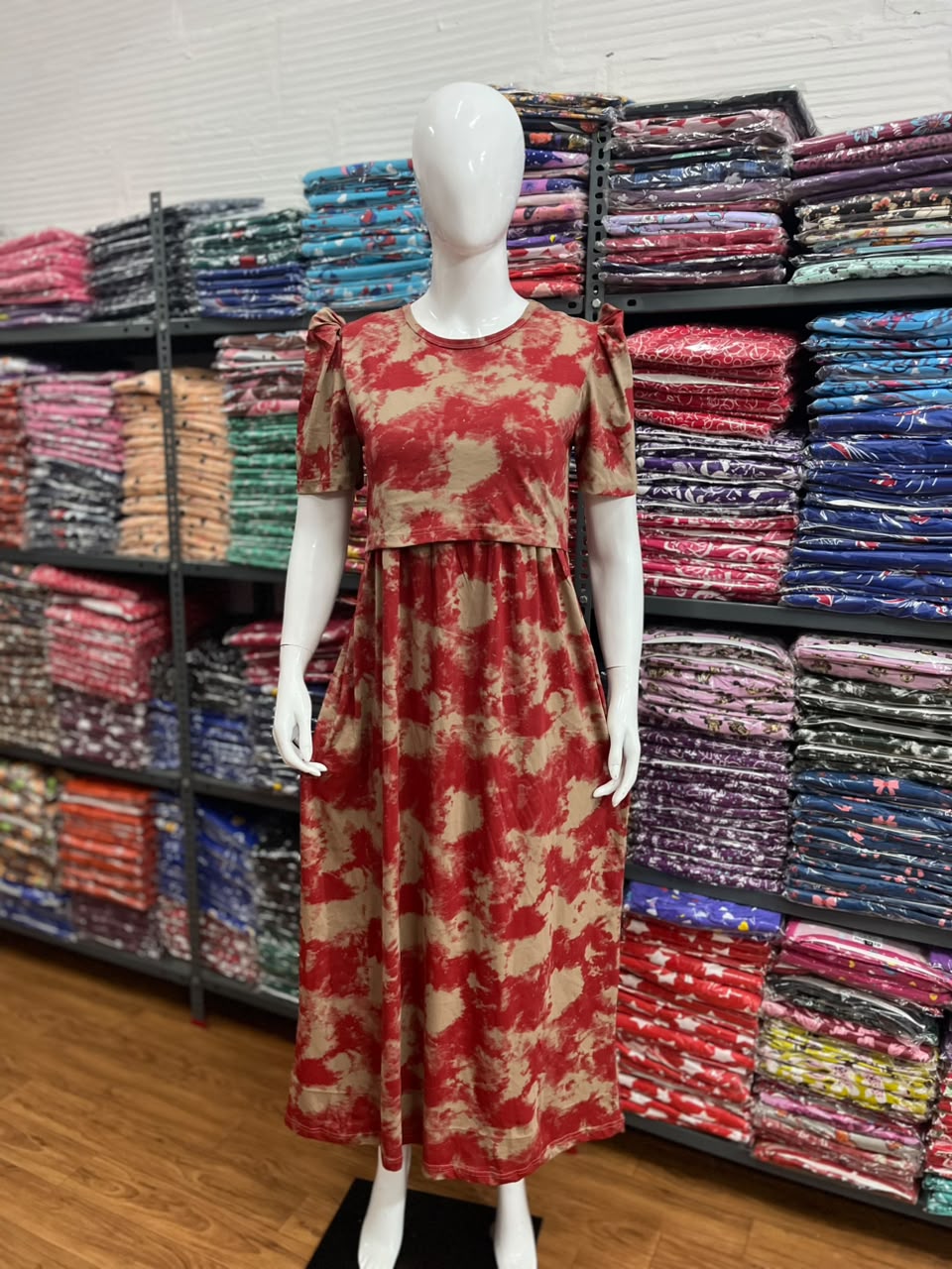 Zipless maternity and feeding wear - Full Length
