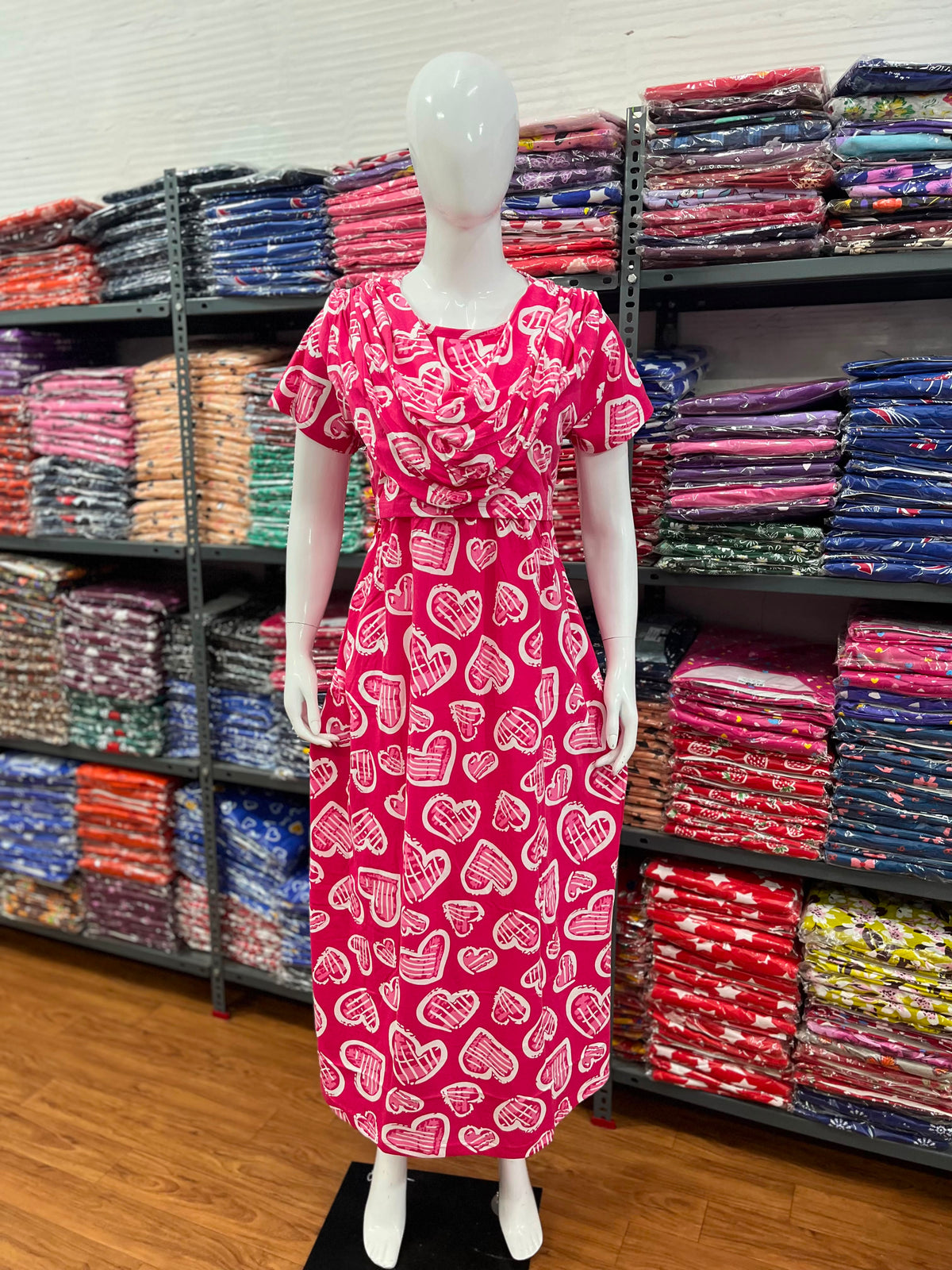 Shawl Type Zipless Maternity Wear Full Length 💟
