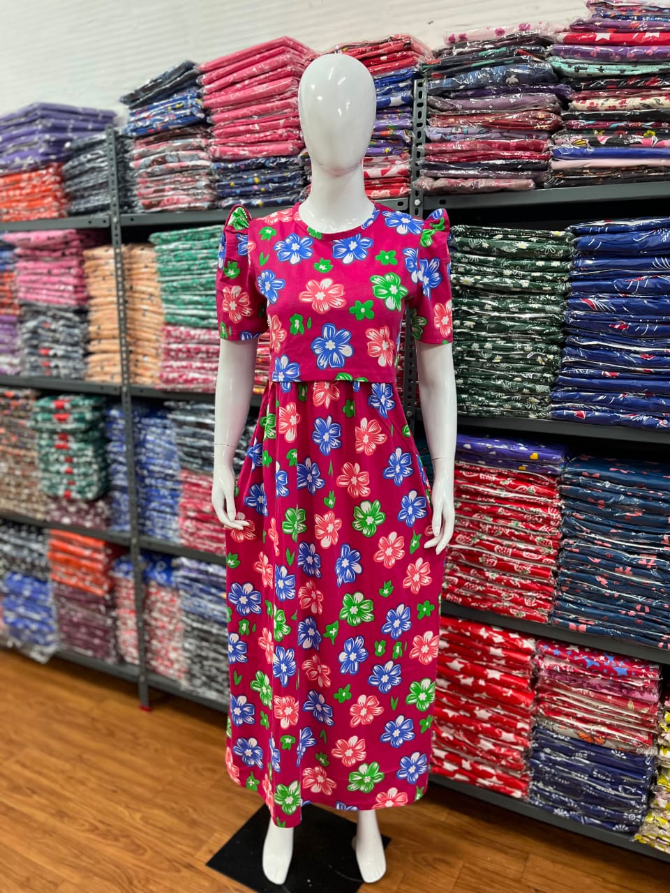 Zipless maternity and feeding wear - Full Length flower 🌼