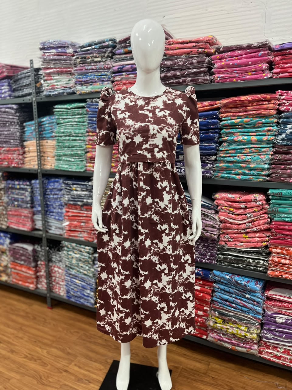 Zipless maternity and feeding wear - ankle length