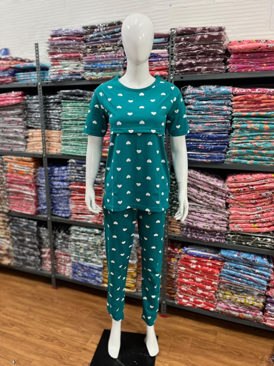 Feeding Co-Ord set @ 399/- Only t shirt green