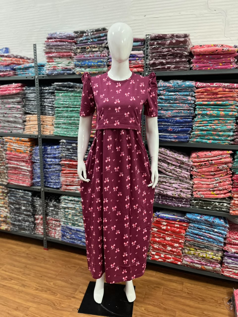 Zipless maternity and feeding wear - Full Length rib