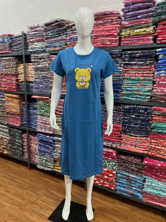 Long Polo T-shirt @ 349/- Only blue