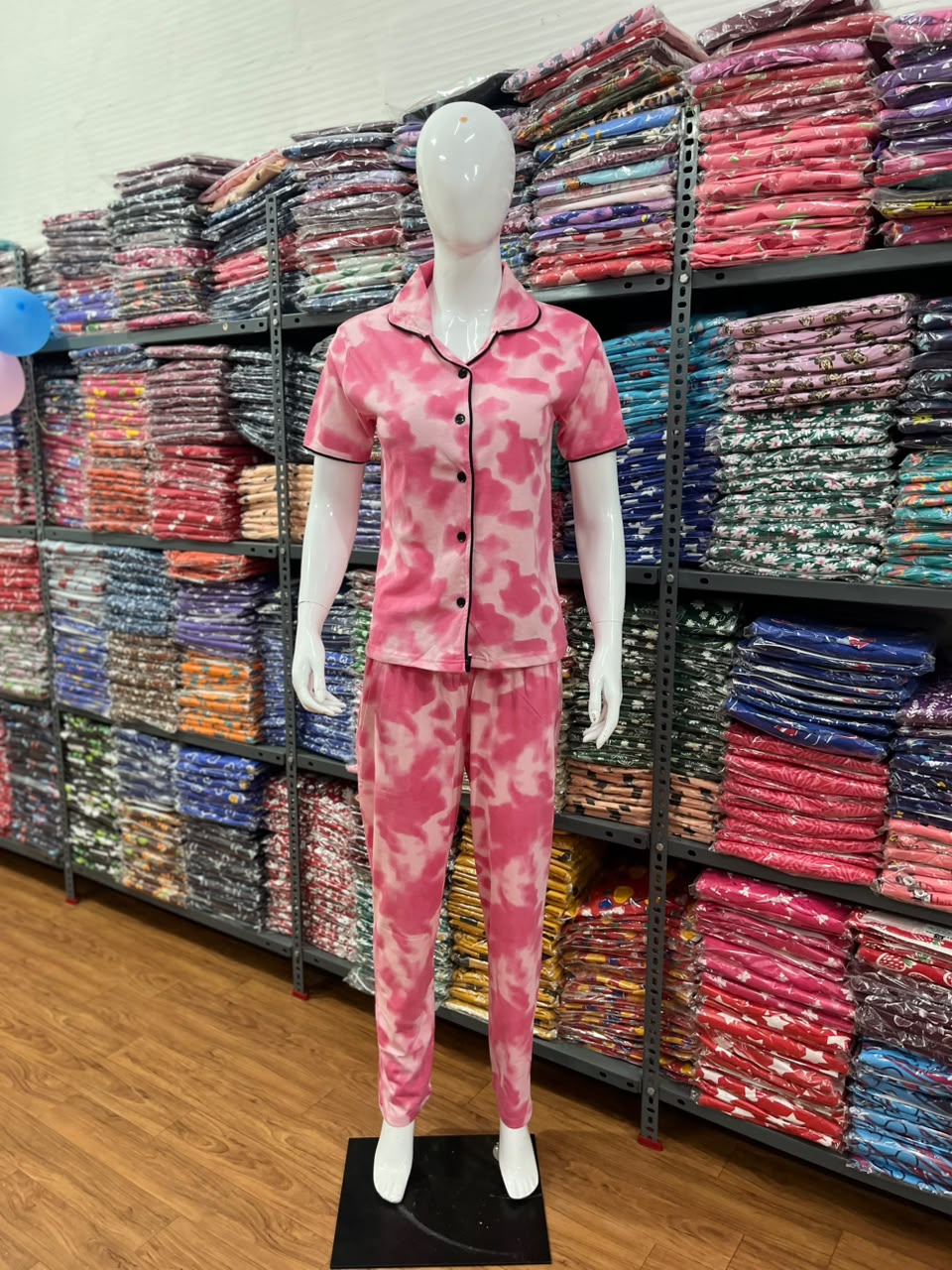 Premium co-ord set 459/- pink dye