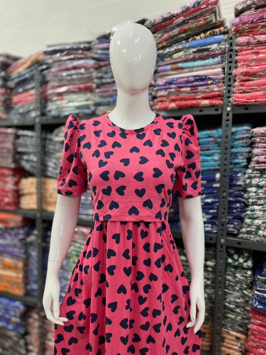 Zipless maternity and feeding wear - ankle length