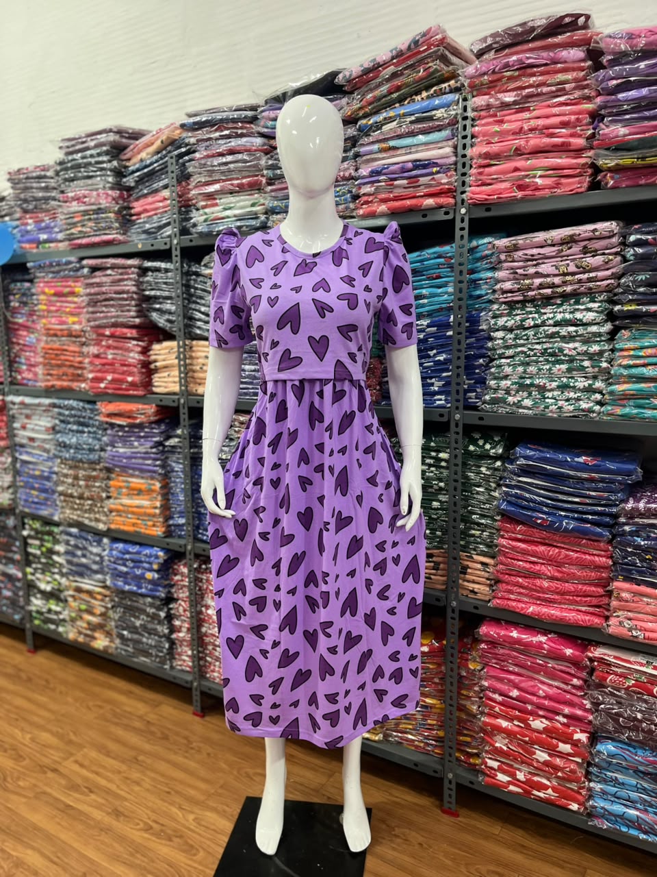 Zipless maternity and feeding wear - ankle length