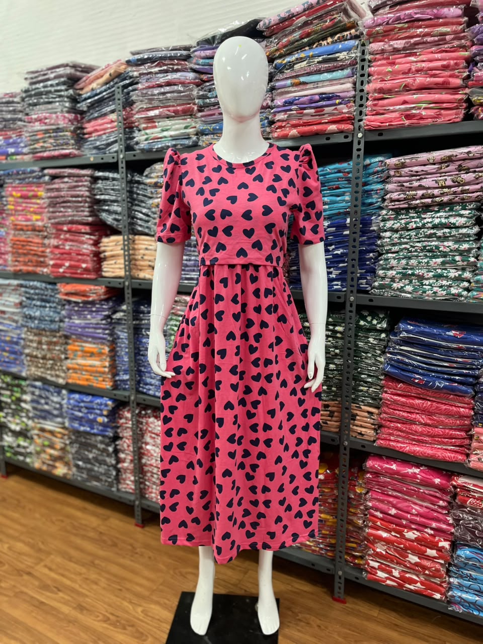 Zipless maternity and feeding wear - ankle length