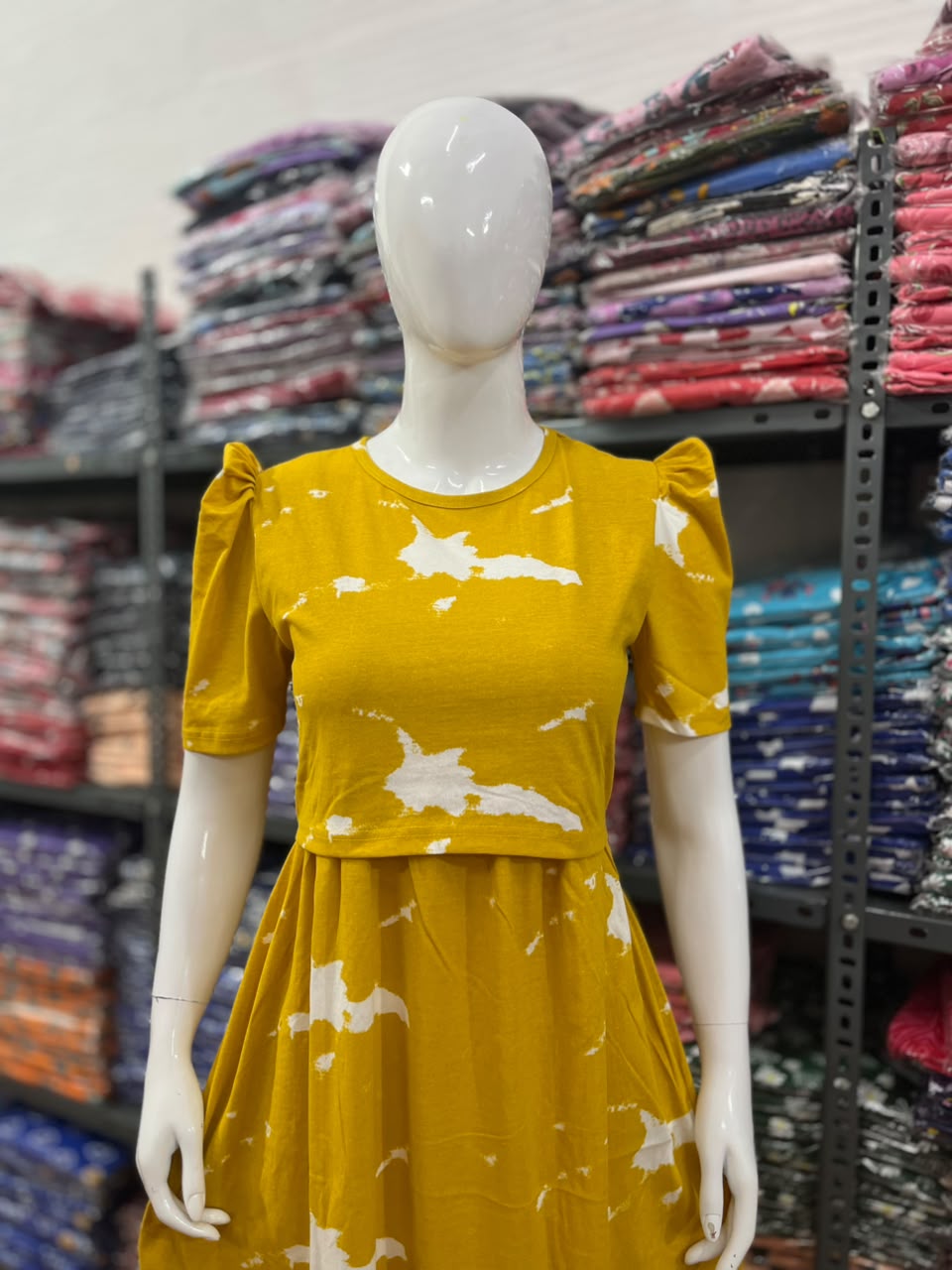 Zipless maternity and feeding wear - ankle length