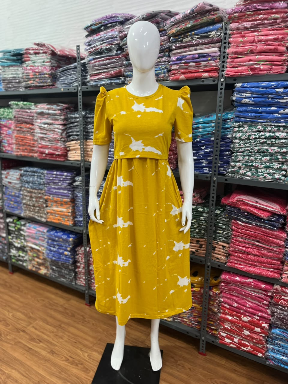 Zipless maternity and feeding wear - ankle length