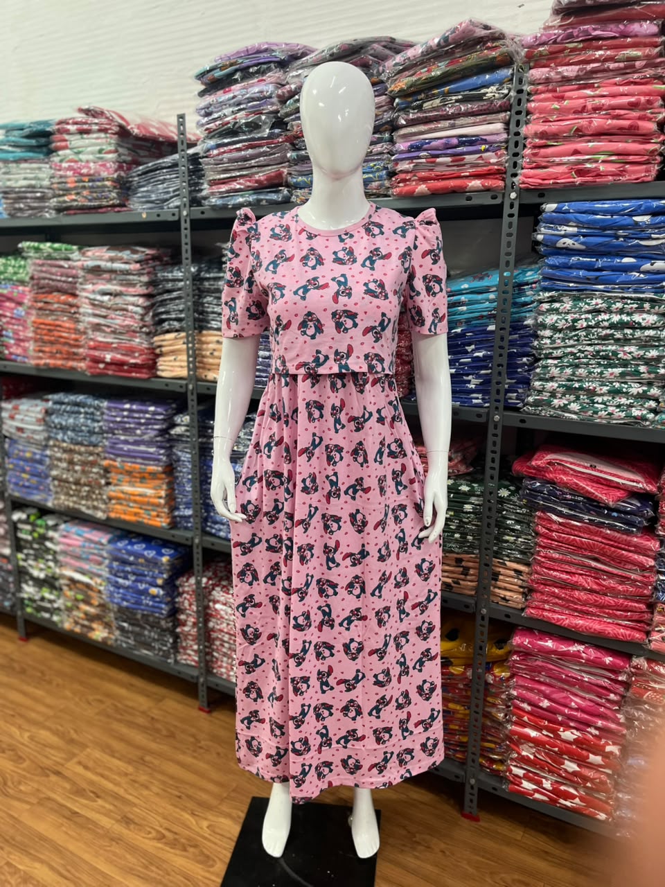 Zipless maternity and feeding wear - Full Length