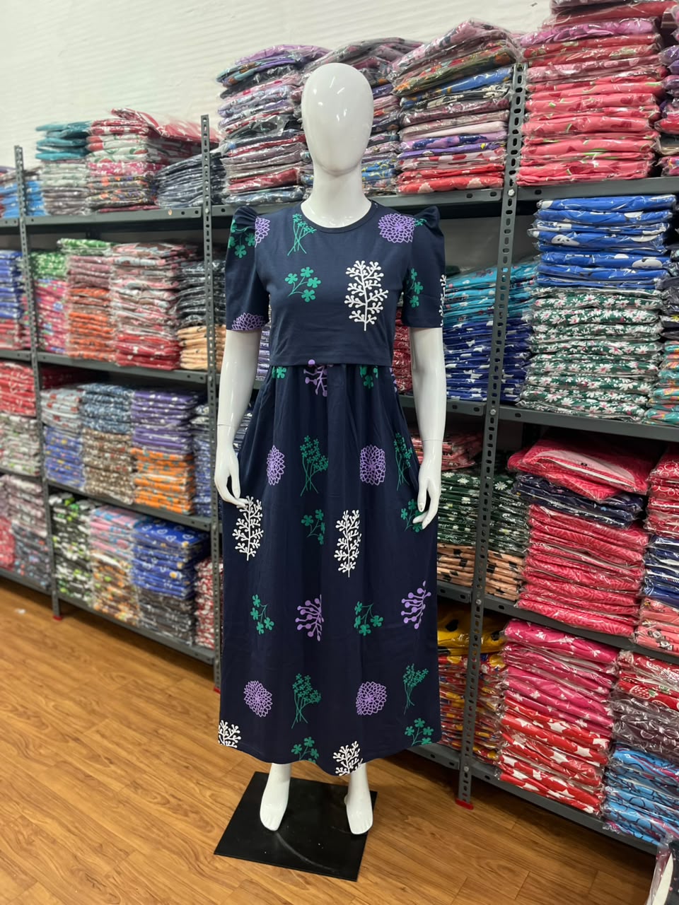 Zipless maternity and feeding wear - Full Length