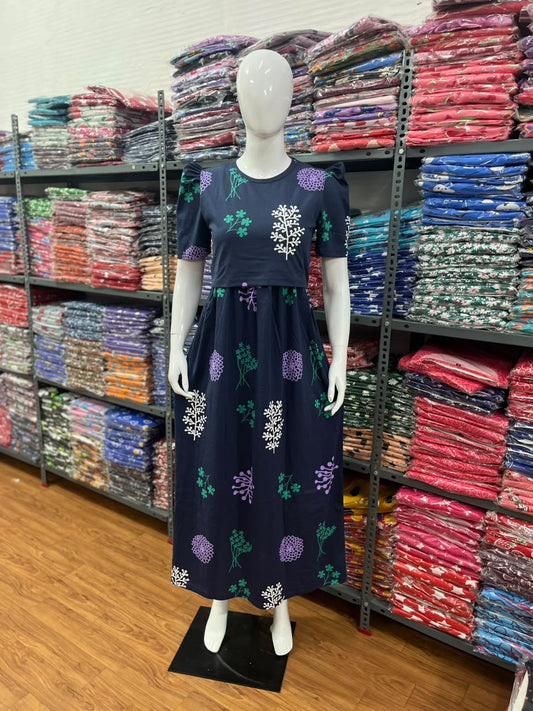 Zipless maternity and feeding wear - Full Length