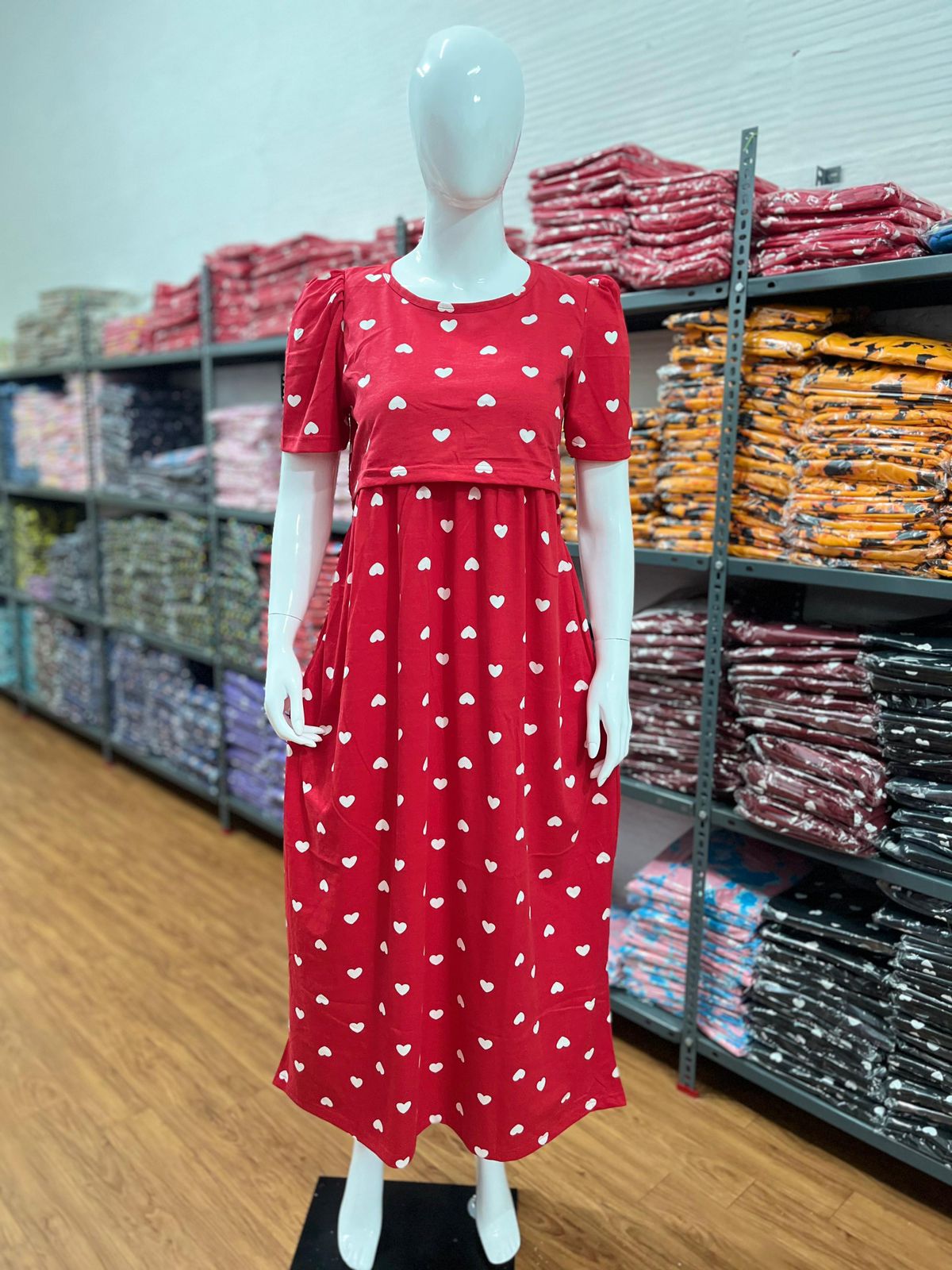 Zipless maternity and feeding wear - Full Length
