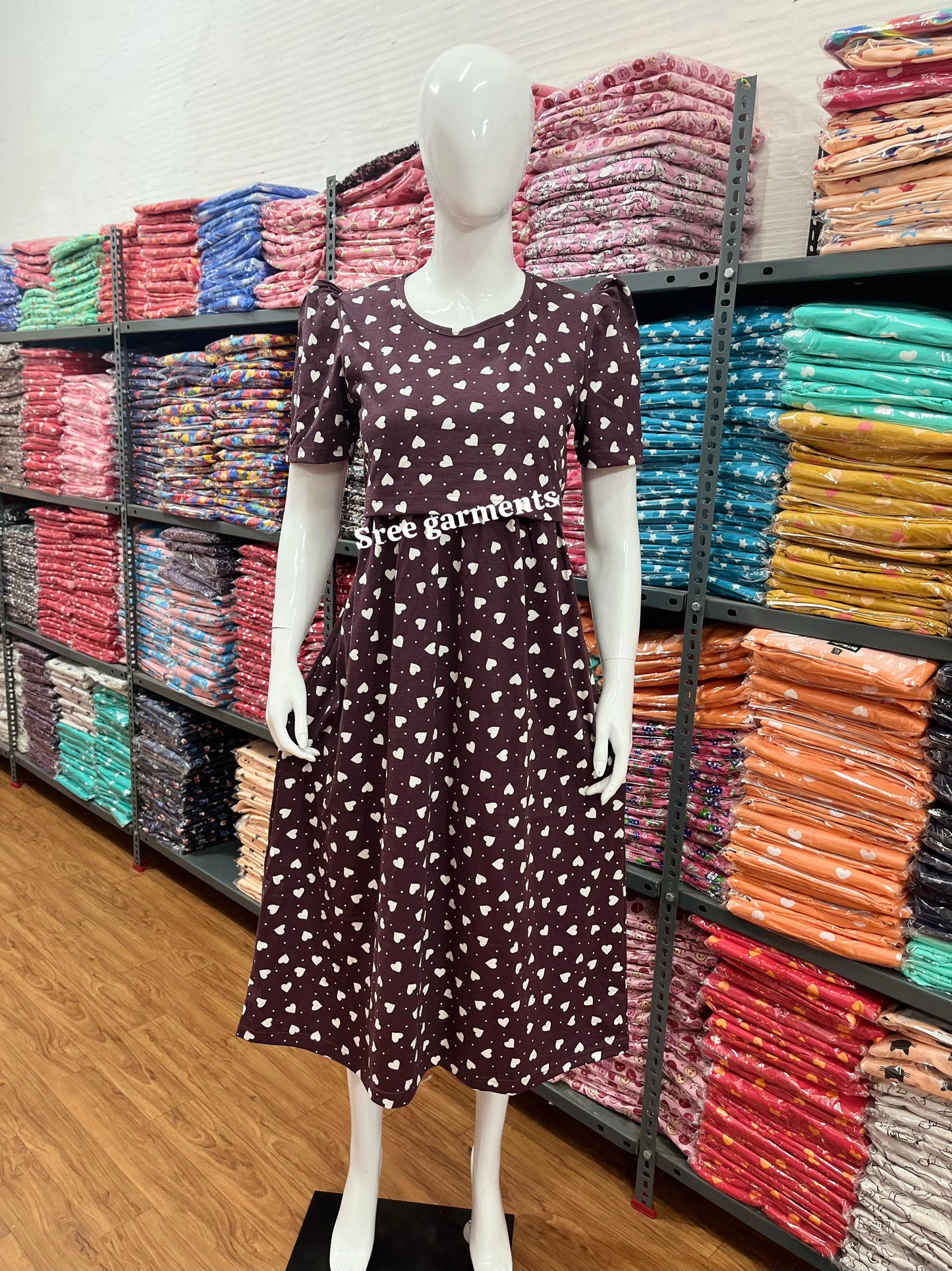 Zipless maternity and feeding wear - ankle length h