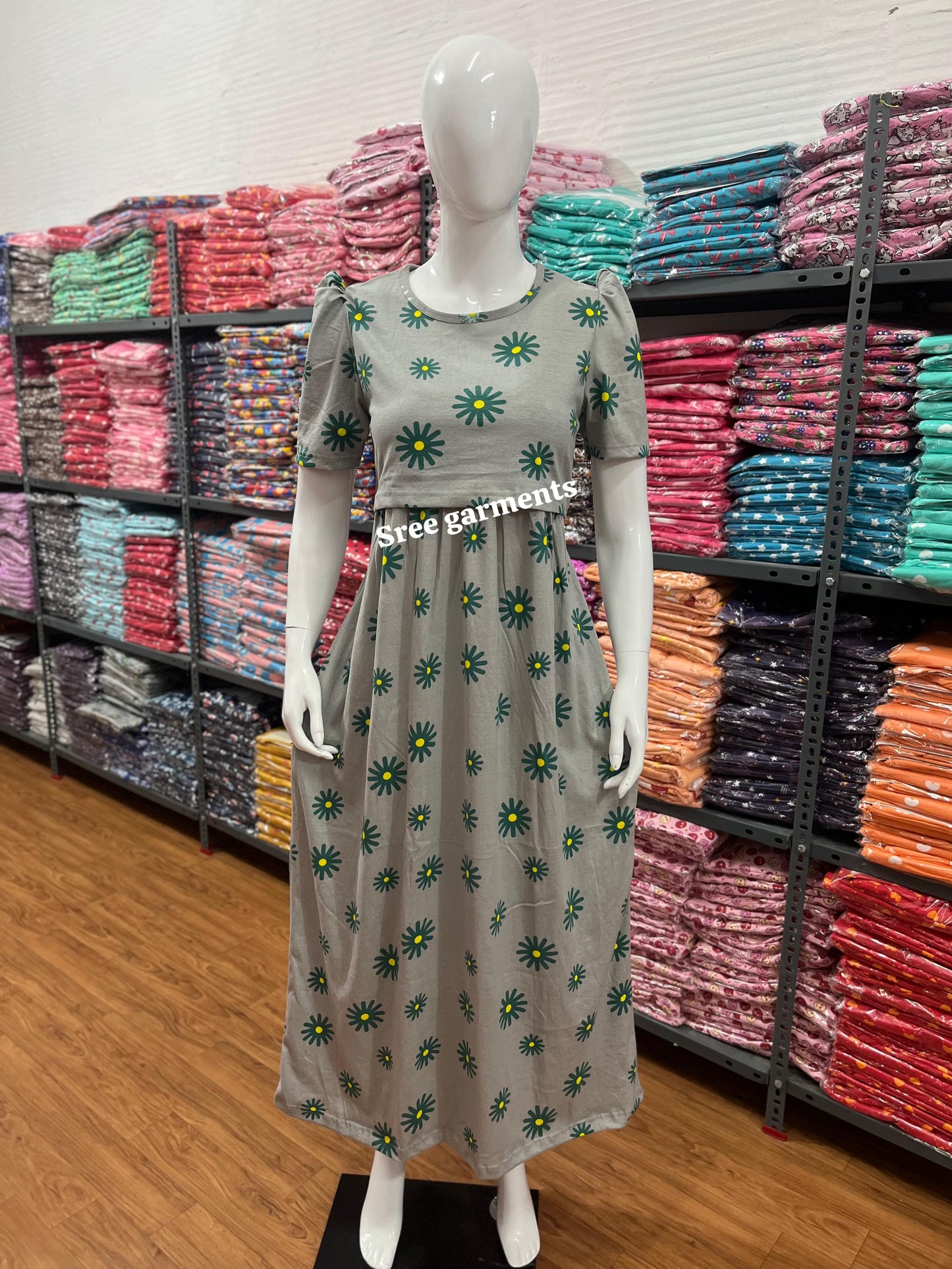 Zipless maternity and feeding wear - Full Length