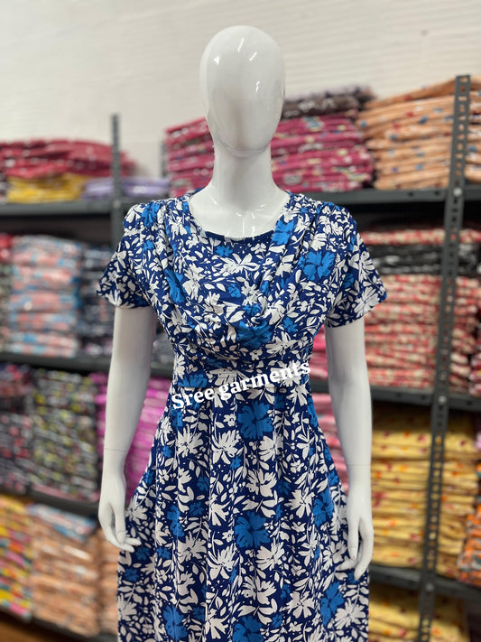 Shawl Type Zipless Maternity Wear Full Length WB