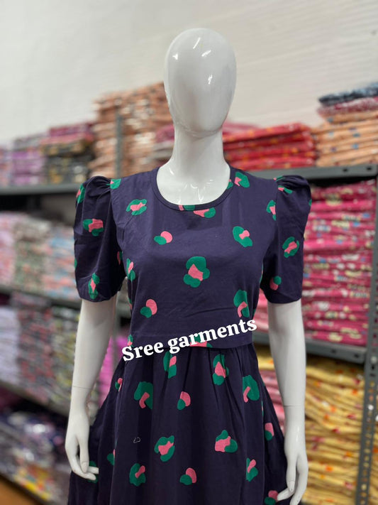 [Big Size] Maternity Wear Ankle Length 449/- Only navy