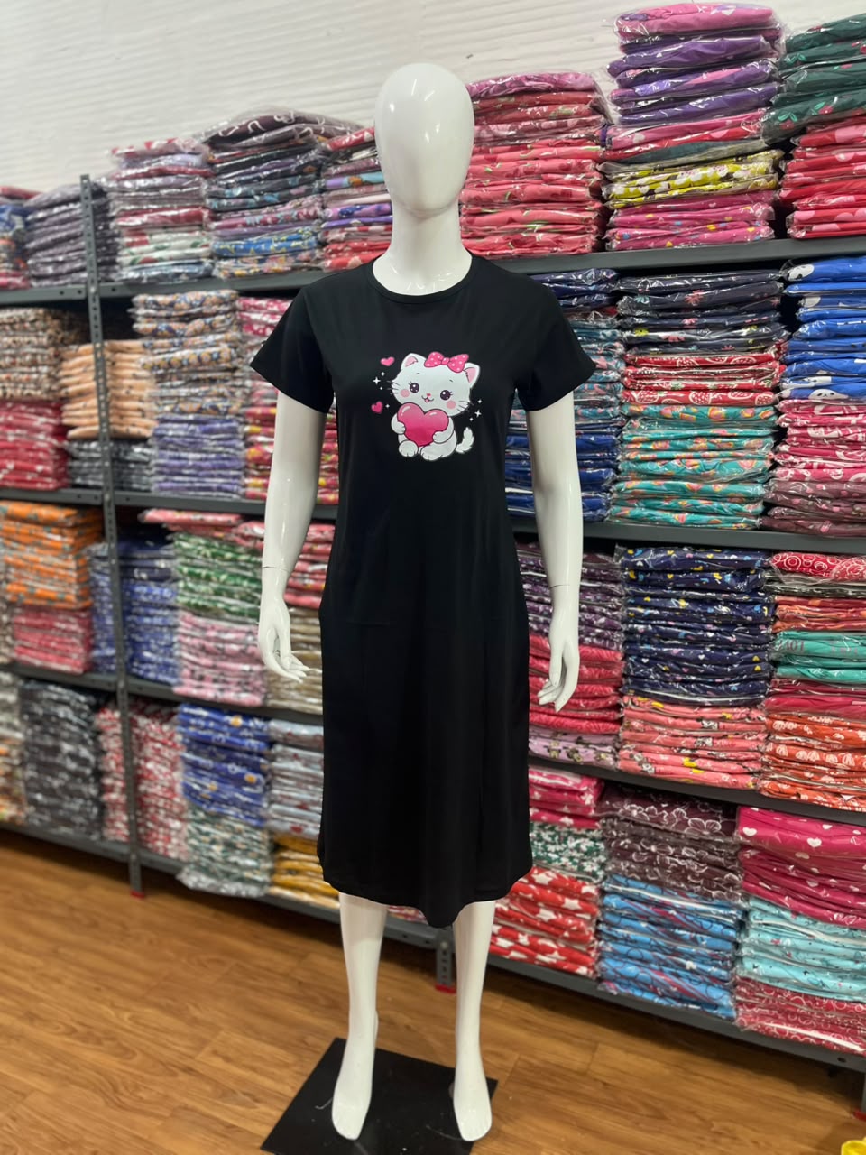 Long Polo T-shirt @ 349/- Only black